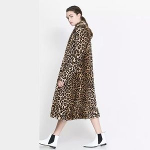 Leopard Print Women's Coat